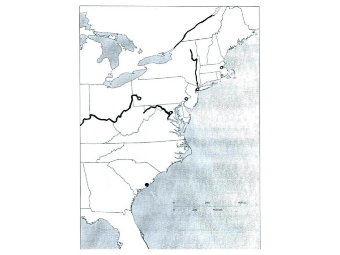 Great lakes 13 colonies map