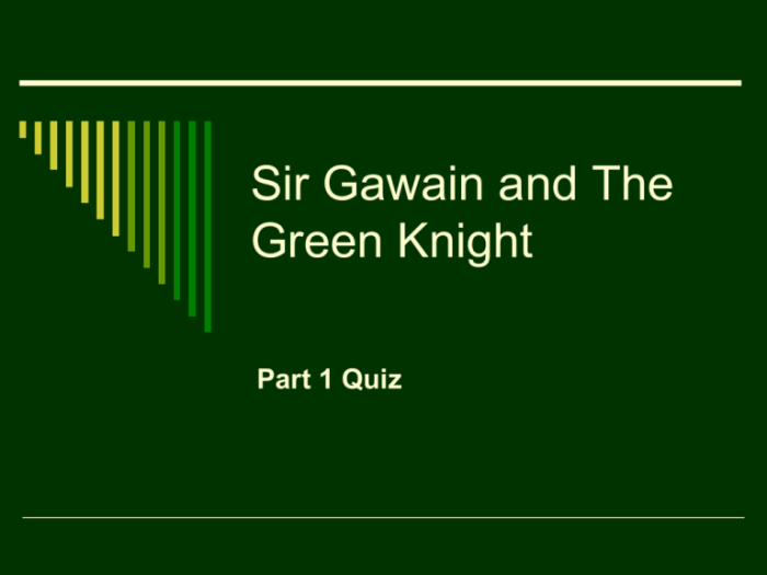 Sir gawain and the green knight part 4 summary