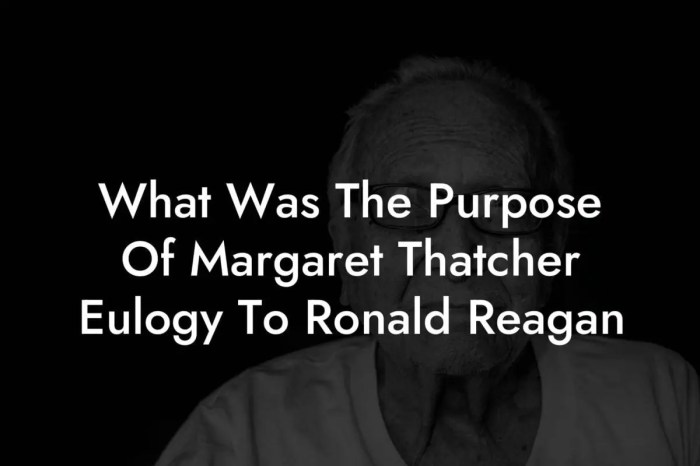 Thatcher reagan final visit bbc ronald greatest called lady men